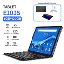 Tablet E1035 128gb Android 13.0 Dual SIM 6gb Ram Tela Full HD IPS + Teclado e Capa